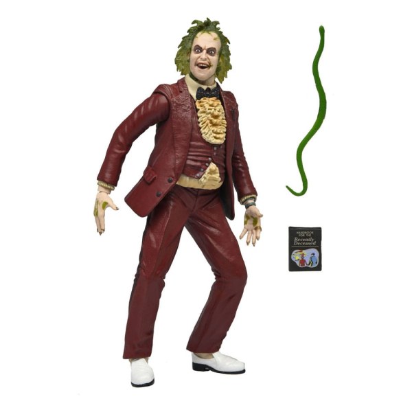 Beetlejuice 1988 Beetlejuice Red Tuxedo Figur 18 cm