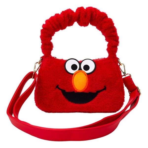 1, Sesamstraße von Loungefly Plüsch-Elmo schultertasche