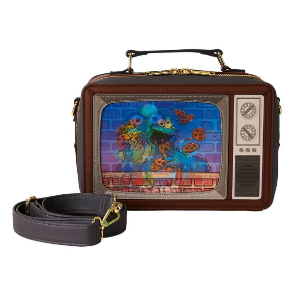 1, Sesamstraße von Loungefly Retro TV schultertasche
