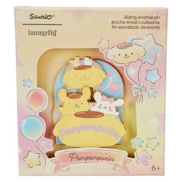 Loungefly Sanrio Pompompurin Emaille-Anstecker