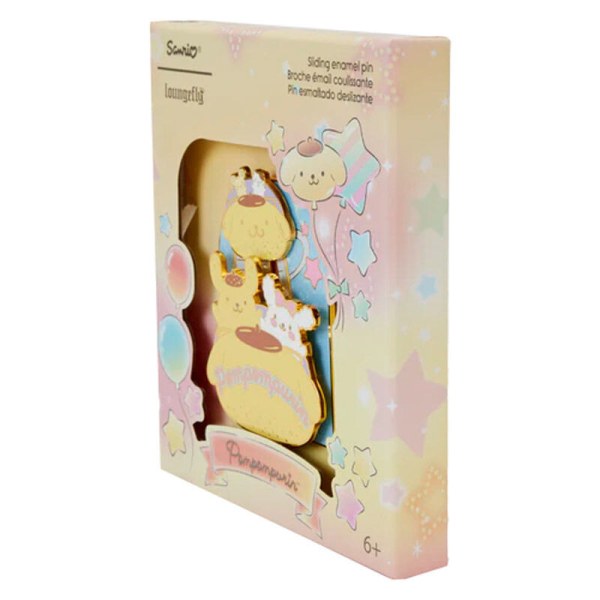 Loungefly Sanrio Pompompurin Emaille-Anstecker