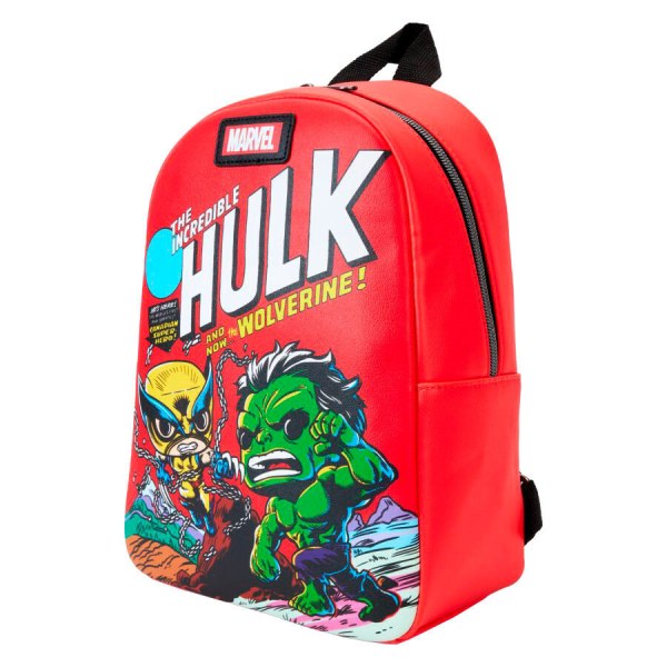 Loungefly Marvel Comic Action Wolverine 50. Jubiläumsrucksack, 27 cm