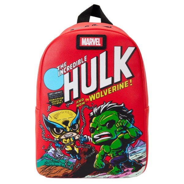 Loungefly Marvel Comic Action Wolverine 50. Jubiläumsrucksack, 27 cm