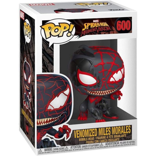 POP! 600 Figur Marvel Max Venom Miles Morales