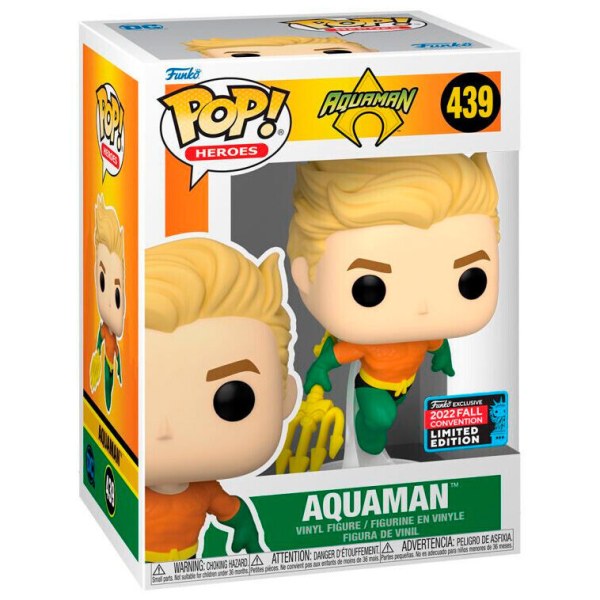 POP! 439 Figur DC Comics Aquaman - Aquaman Exclusive