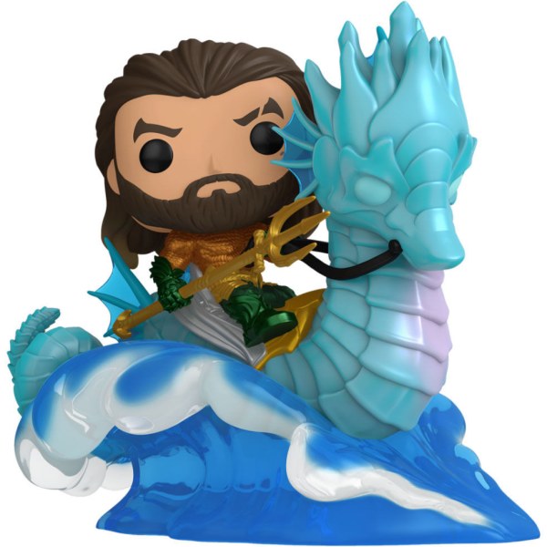 POP! 295 Figur Ride Deluxe DC Comics Aquaman und das verlorene Königreich Aquaman auf Storm