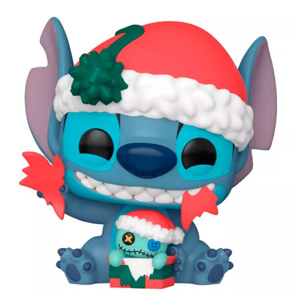 POP! 1522 Figur Disney Lilo & Stitch - Stitch beim Auspacken eines Geschenks