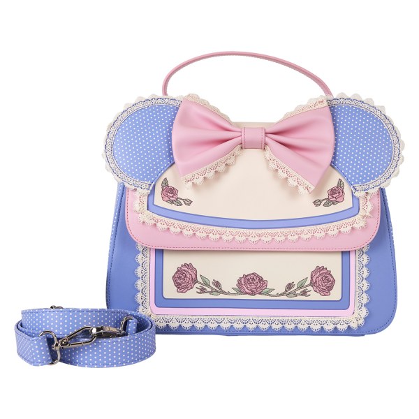 Minnie Umhängetasche mit Blumenmuster und Spitze - DISNEY LOUNGEFLY