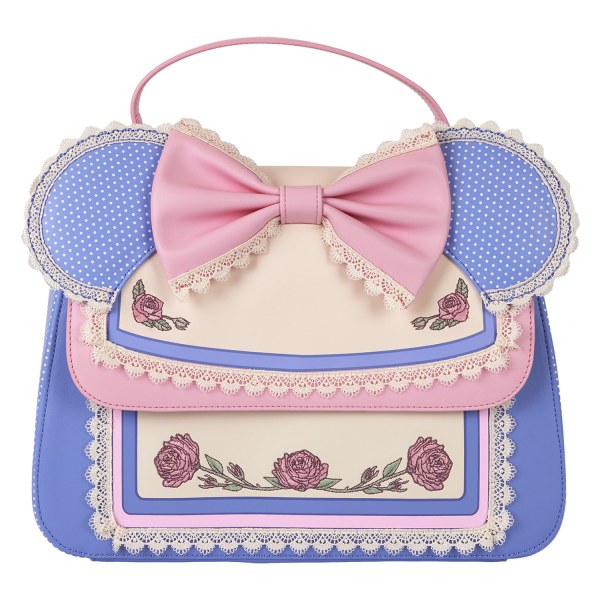 Minnie Umhängetasche mit Blumenmuster und Spitze - DISNEY LOUNGEFLY