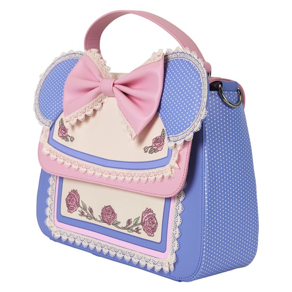 Minnie Umhängetasche mit Blumenmuster und Spitze - DISNEY LOUNGEFLY