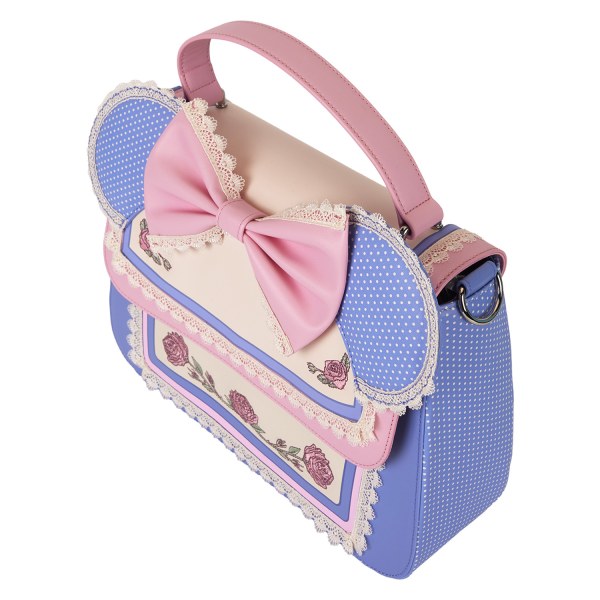 Minnie Umhängetasche mit Blumenmuster und Spitze - DISNEY LOUNGEFLY