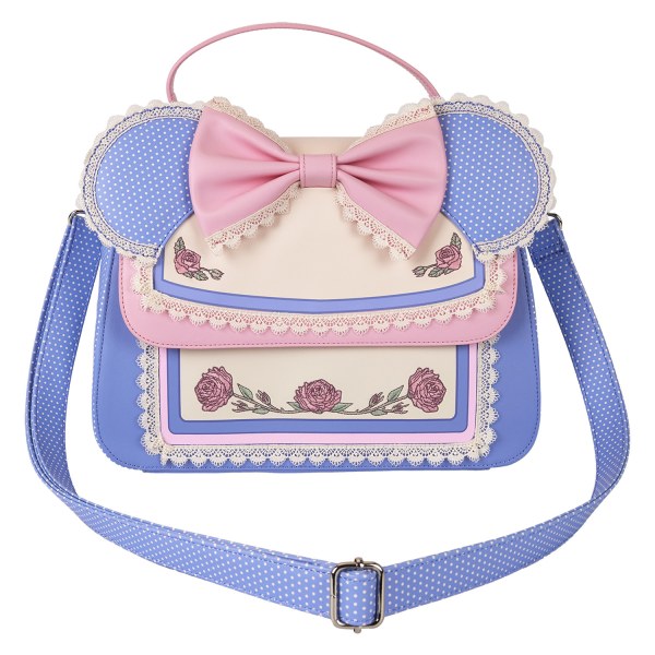 Minnie Umhängetasche mit Blumenmuster und Spitze - DISNEY LOUNGEFLY