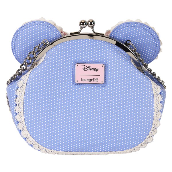 Minnie umhängetasche mit Blumen- und Spitzenverschluss – DISNEY LOUNGEFLY
