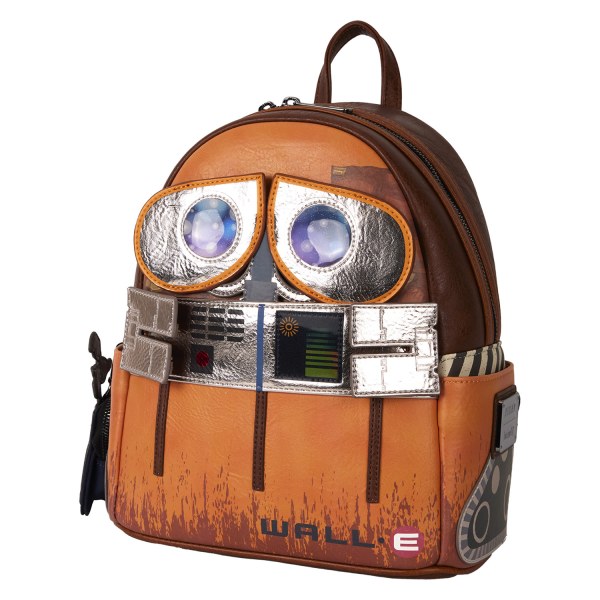 Wall-e Lentincular Mini-Rucksack mit Münztasche – DISNEY PIXAR LOUNGEFLY