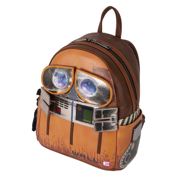 Wall-e Lentincular Mini-Rucksack mit Münztasche – DISNEY PIXAR LOUNGEFLY