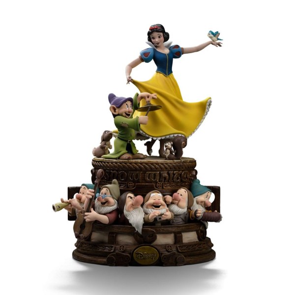 Schneewittchen und die sieben Zwerge Statuette 1/10 Art Scale Schneewittchen and Doofy Deluxe Edition 21 cm