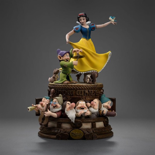 Schneewittchen und die sieben Zwerge Statuette 1/10 Art Scale Schneewittchen and Doofy Deluxe Edition 21 cm