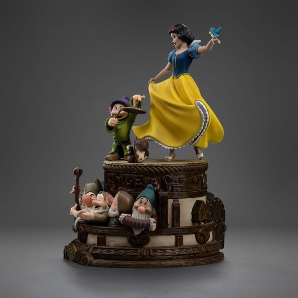 Schneewittchen und die sieben Zwerge Statuette 1/10 Art Scale Schneewittchen and Doofy Deluxe Edition 21 cm