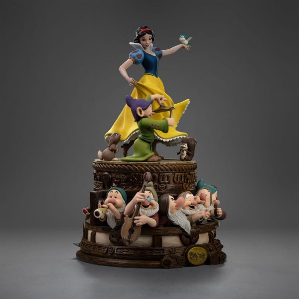 Schneewittchen und die sieben Zwerge Statuette 1/10 Art Scale Schneewittchen and Doofy Deluxe Edition 21 cm
