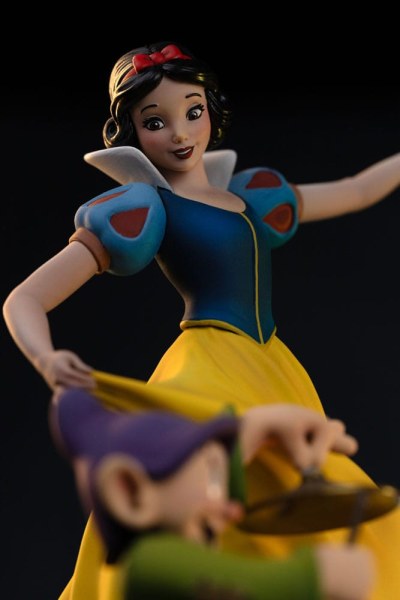 Schneewittchen und die sieben Zwerge Statuette 1/10 Art Scale Schneewittchen and Doofy Deluxe Edition 21 cm