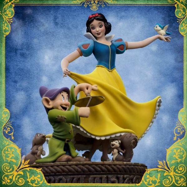 Schneewittchen und die sieben Zwerge Statuette 1/10 Art Scale Schneewittchen and Doofy Deluxe Edition 21 cm