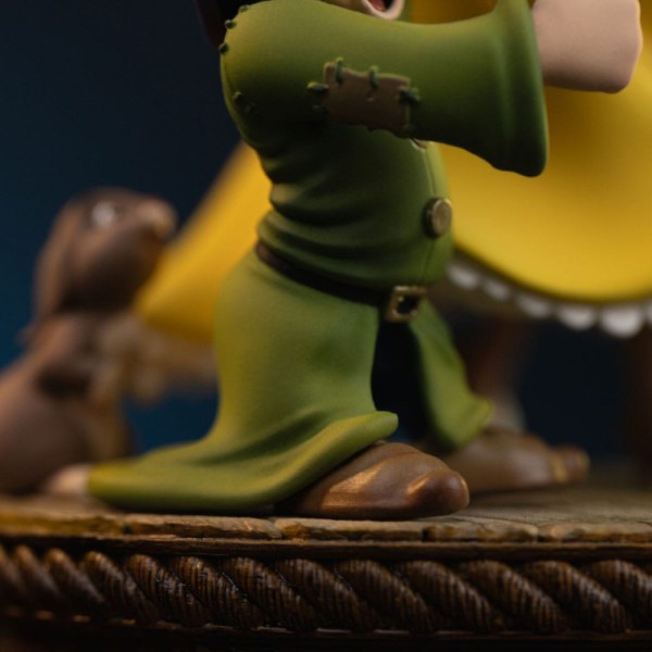 Schneewittchen und die sieben Zwerge Statuette 1/10 Art Scale Schneewittchen und Doofy 21 cm
