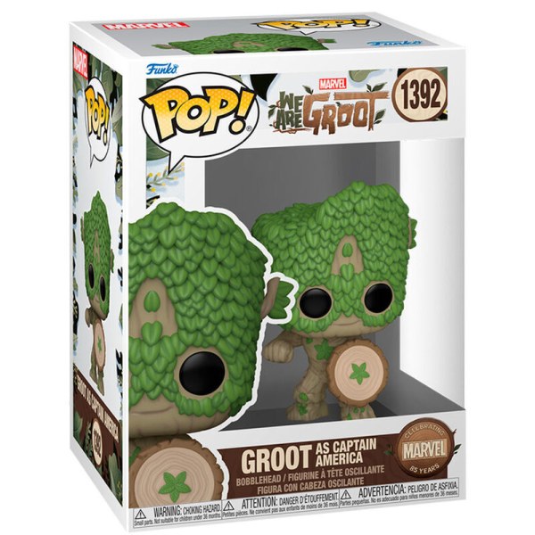POP! 1392 Figur Marvel Wir sind Groot – Groot als Captain America