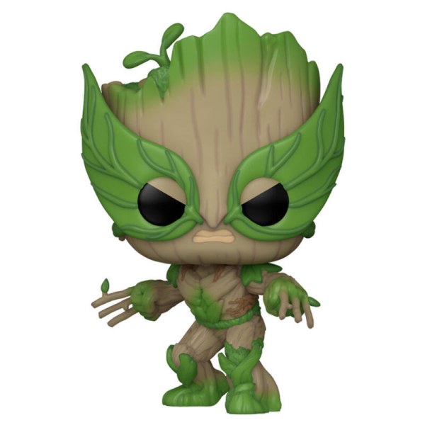 POP! 1396 Figur Marvel We Are Groot – Groot als Wolverine