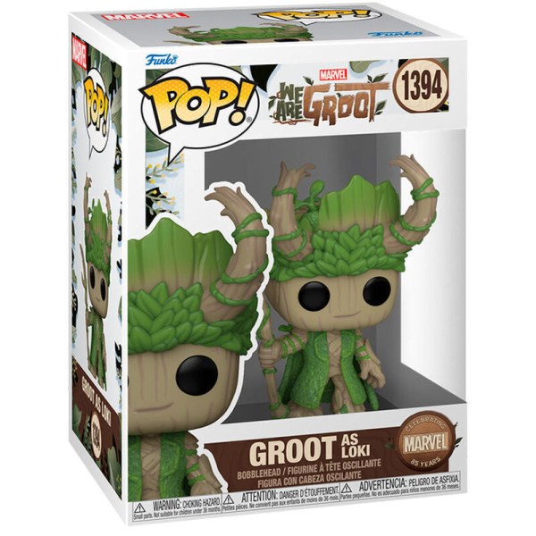 POP! 1394 Figur Marvel We Are Groot – Groot als Loki