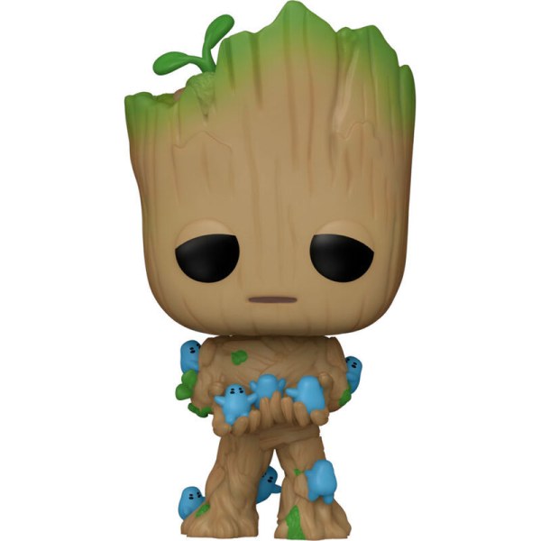 POP! 1194 Figur Marvel Ich bin Groot - Groot mit Grunds