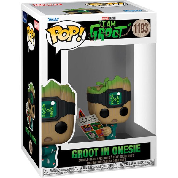 POP! 1193 Figur Marvel I am Groot – Groot im Onesie