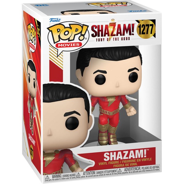 POP! 1277 Figur DC Comics Shazam! Wut der Götter Shazam