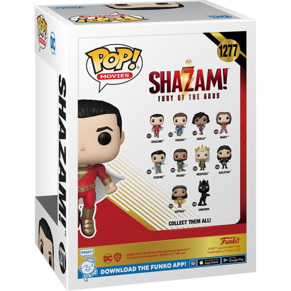 POP! 1277 Figur DC Comics Shazam! Wut der Götter Shazam