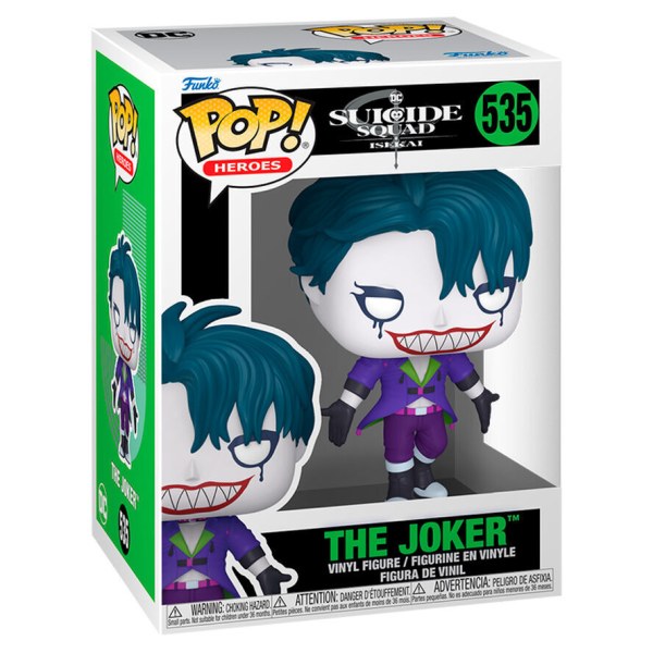 POP! 535 Figur DC Comics Suicide Squad Isekai Der Joker