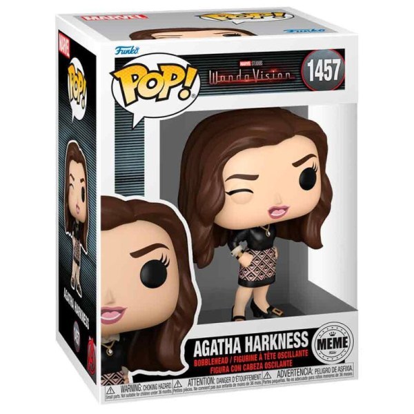 POP! 1457 Figur Meme Marvel Wanda Vision Agatha Harkness
