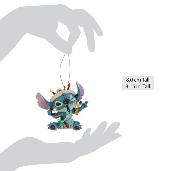 Stitch , umhüllt von Weihnachten – Hängender Schmuck – DISNEY TRADITIONS