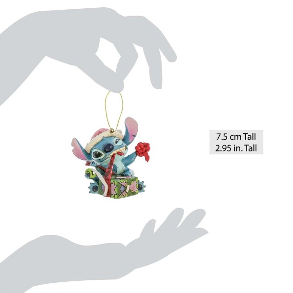 STITCH UNWPACKING GIFT Hängende Ornament - DISNEY TRADITIONS