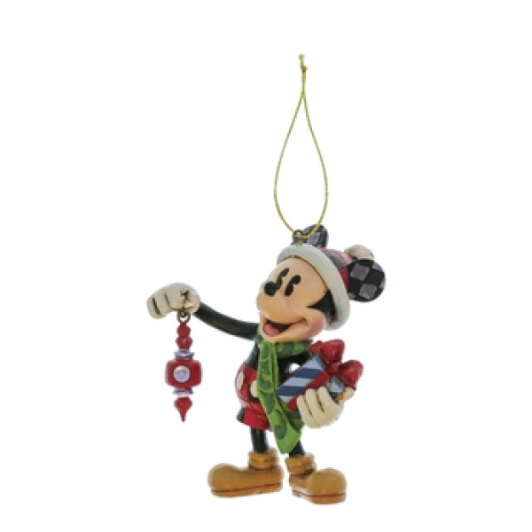 Mickey mit Geschenken – Hängende Dekoration – DISNEY TRADITIONS