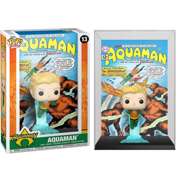 POP! 13 Figur Comic Cover DC Comics Aquaman