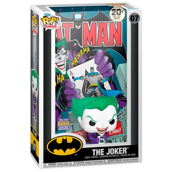 POP! 07 Figur Comic Cover Batman Der Joker Exklusiv
