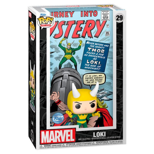 POP! 29 Figur Comic Cover Marvel Loki Exklusiv