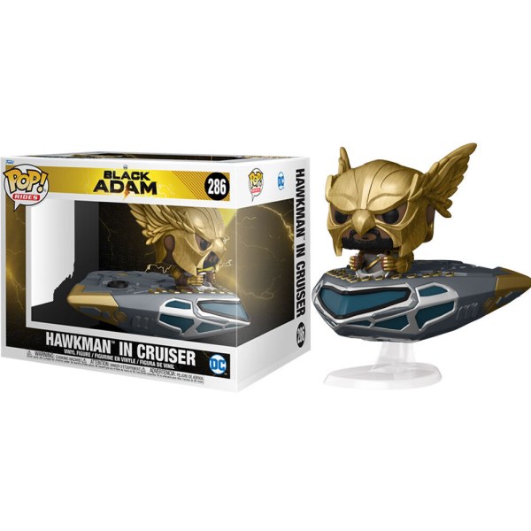 POP! 286 Figur DC Comics Black Adam Hawkman im Cruiser