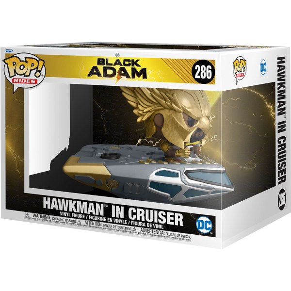 POP! 286 Figur DC Comics Black Adam Hawkman im Cruiser