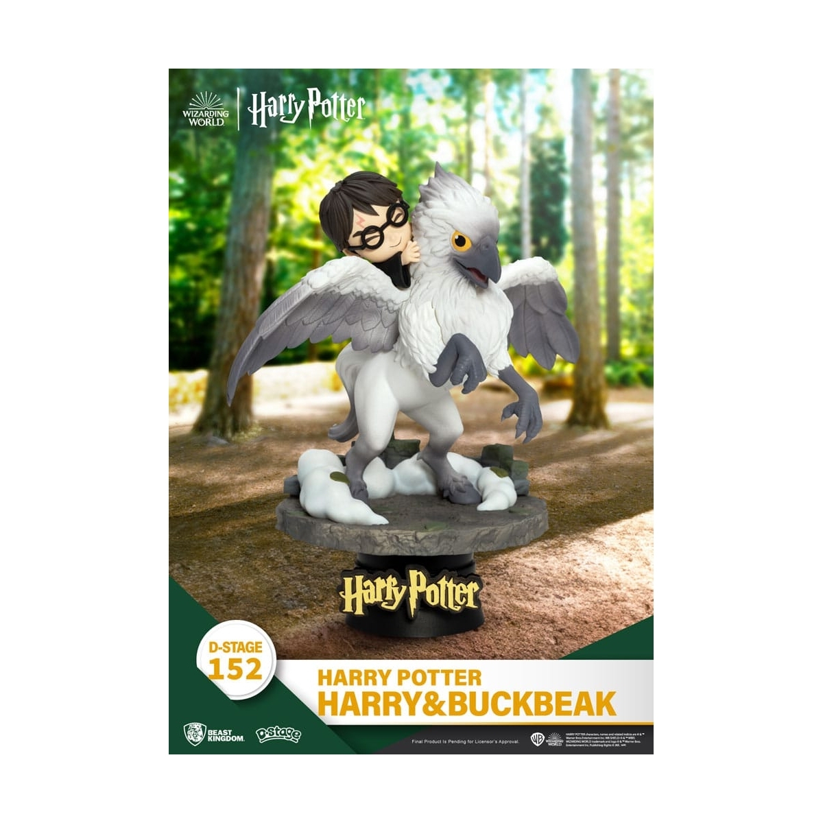 Harry Potter diorama PVC D-Stage Harry & Seidenschnabel 16 cm