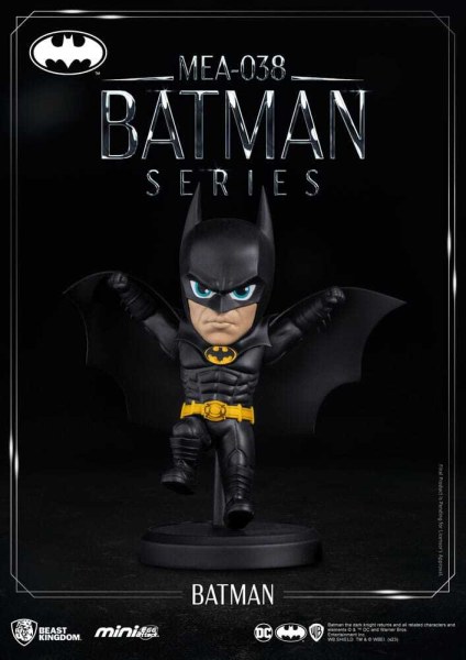 DC Comics Mini Egg Attack Batman Figur (1989 Film) 8 cm