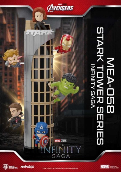 Marvel Mini Egg Attack The Infinity Saga Stark Tower Series Figurensortiment 12 cm (6)