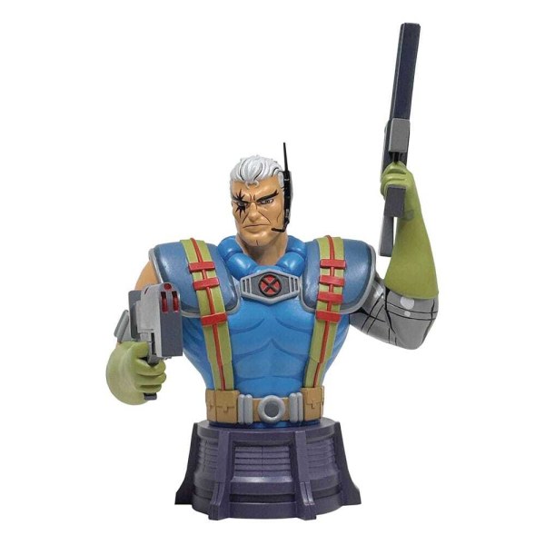 X-Men Marvel Zeichentrickserie büste 1/7 Cable 17 cm
