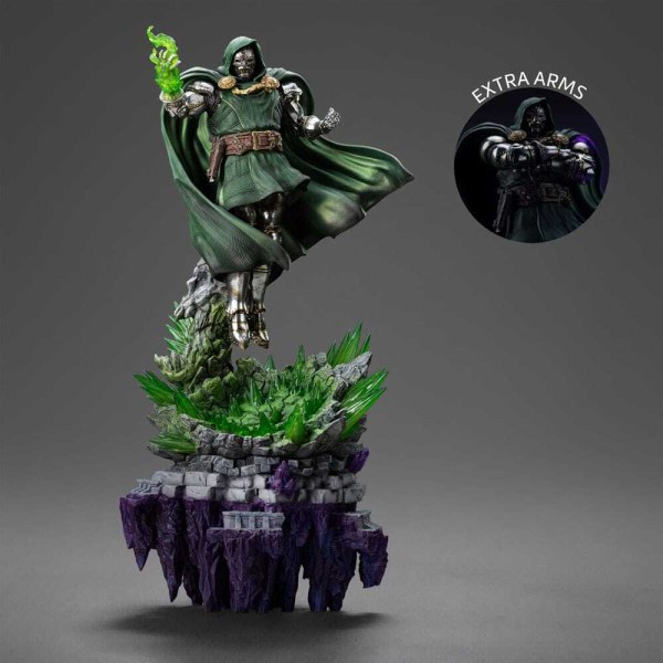 Der Infinity Gauntlet Marvel Legends Diorama Statuette 1/10 Art Scale Infinity Doctor Doom Deluxe Edition 42 cm