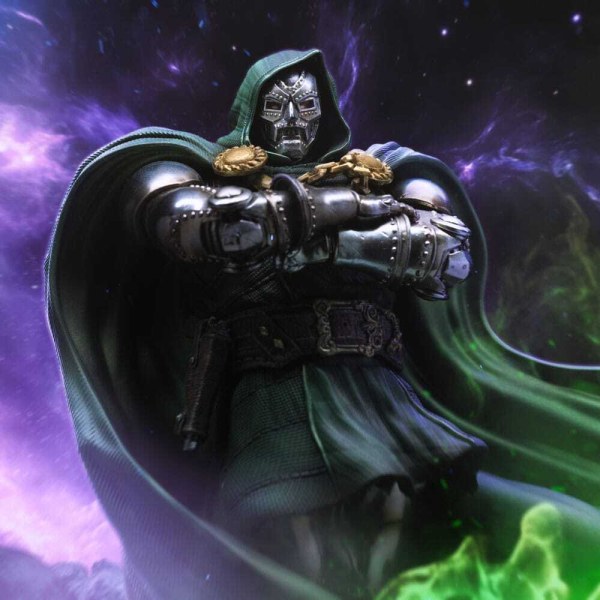 Der Infinity Gauntlet Marvel Legends Diorama Statuette 1/10 Art Scale Infinity Doctor Doom 30 cm