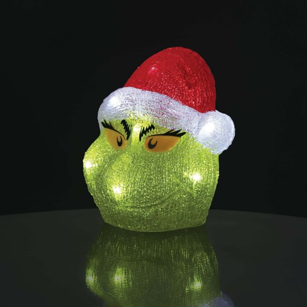 GRINCH-KOPF-LEUCHTFIGUR - Disney D56